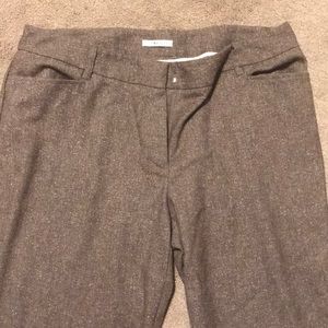 Tweed dress pants